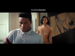 chanel iman topless in the movie dope (2015, rick famuyiwa) small tits milf